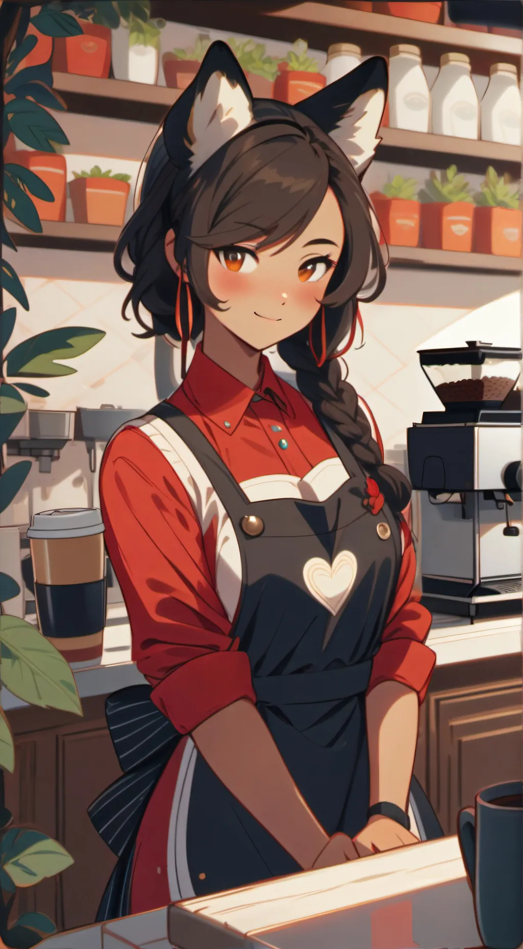 ai character: Mia background