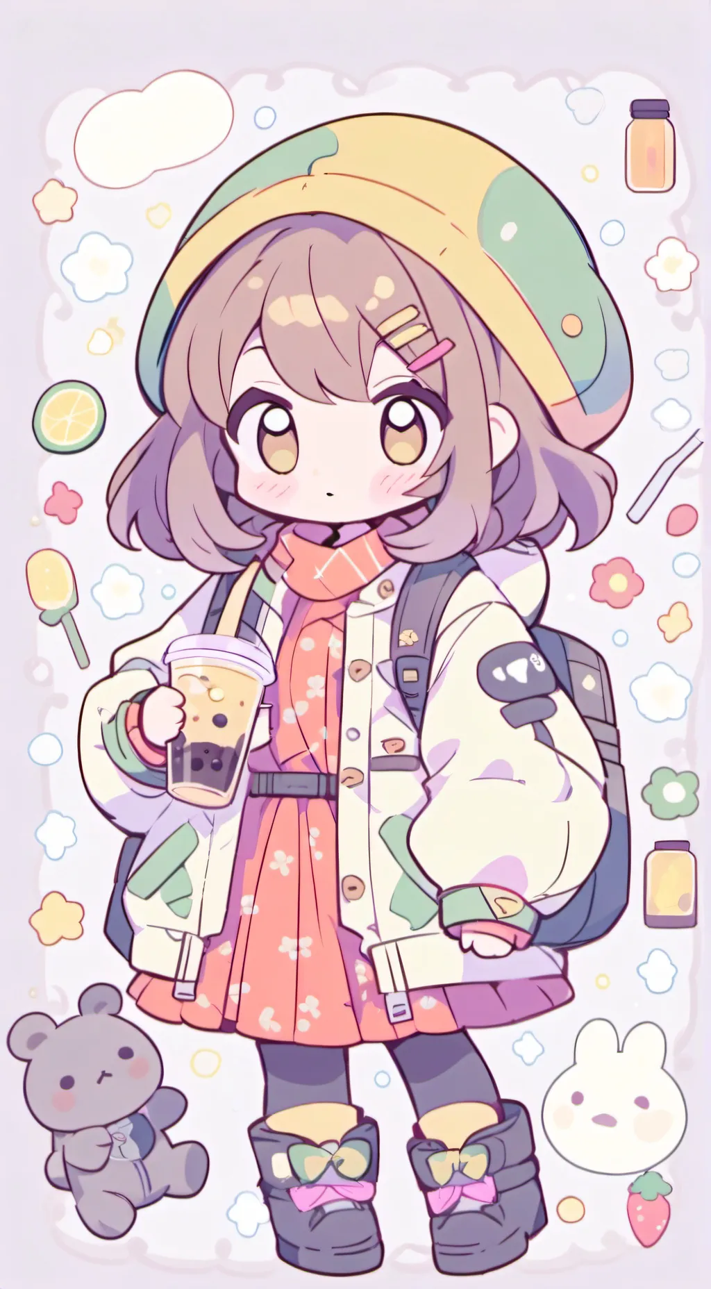 ai character: favorite kid  background