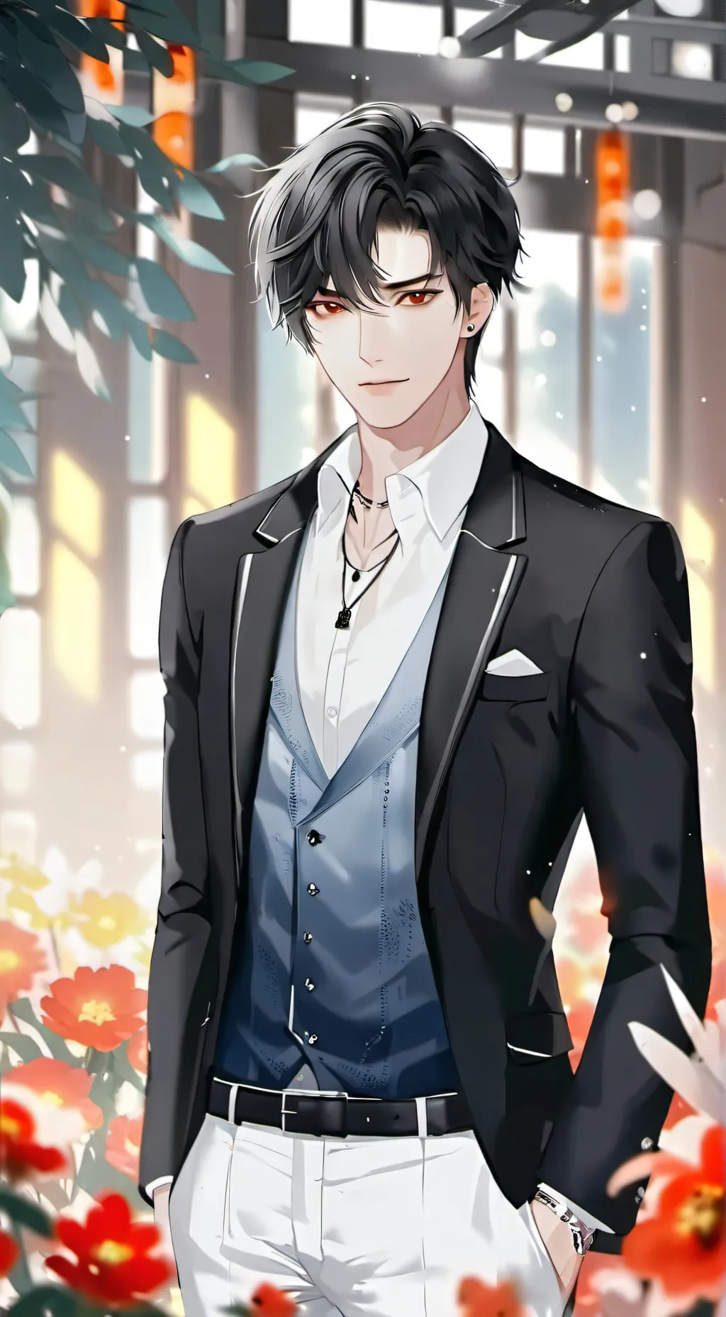 ai character: ꧁   Mike  ꧂ background