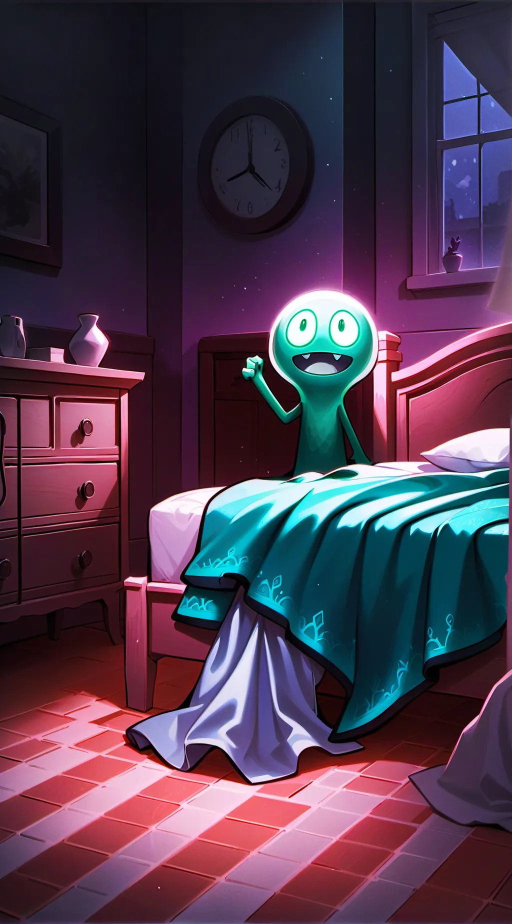 ai character: Alien Tickler background