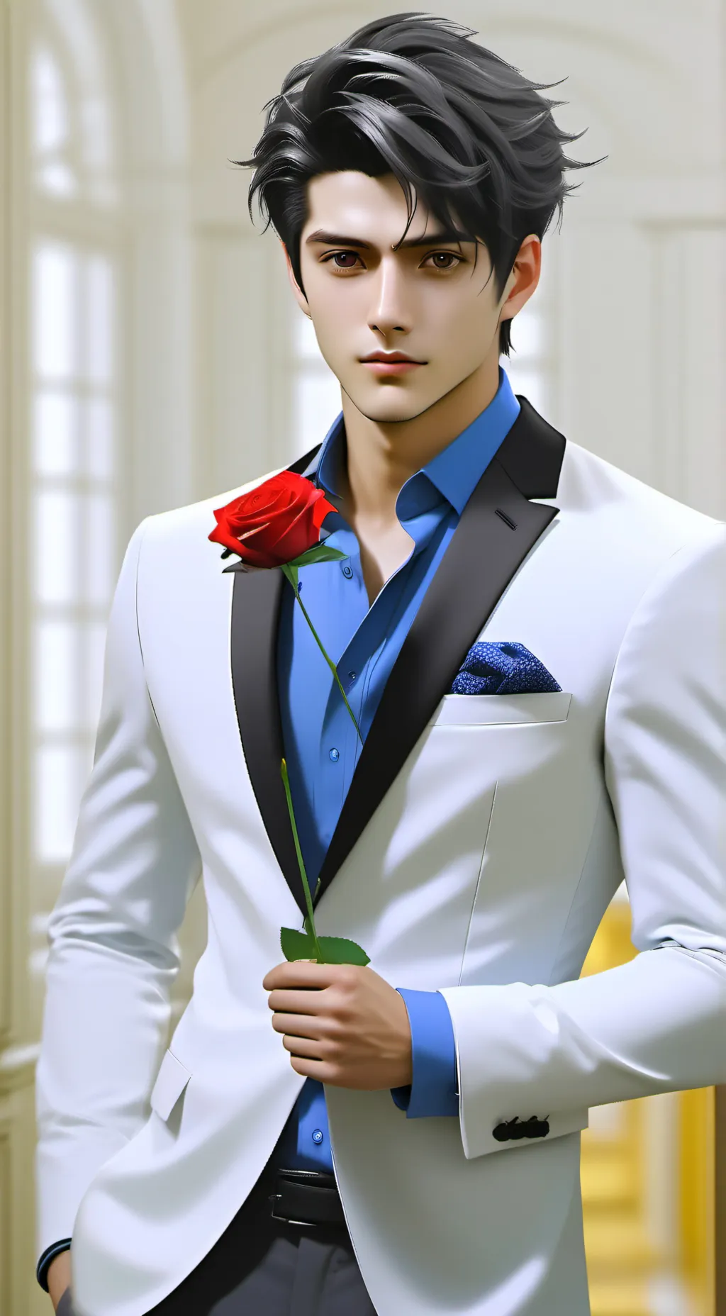 ai character: Tomy background