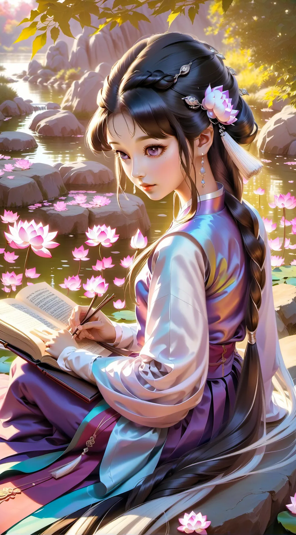 ai character: 유메코 background