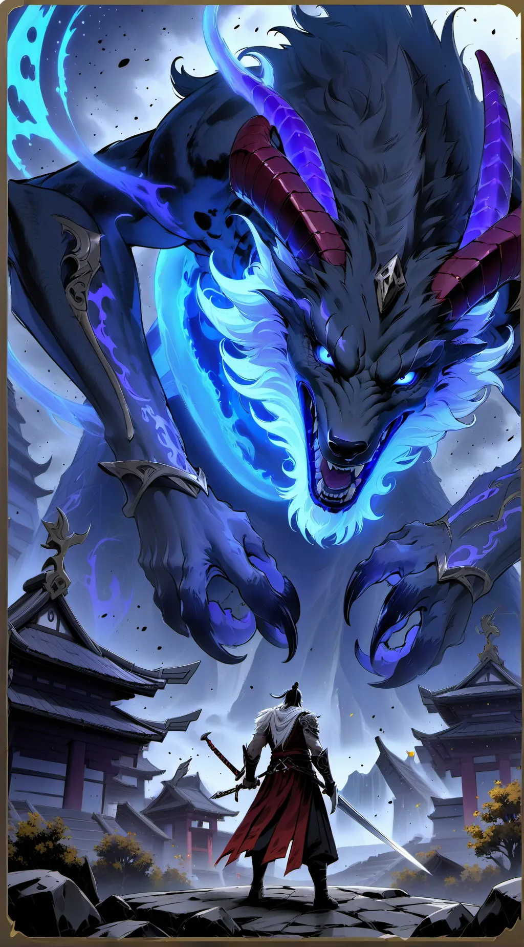 ai character: shadow bonny background