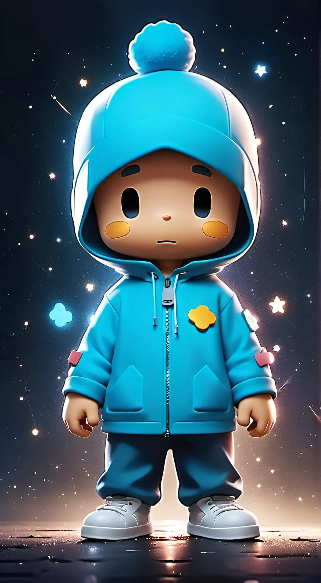 ai character: Pocoyo background