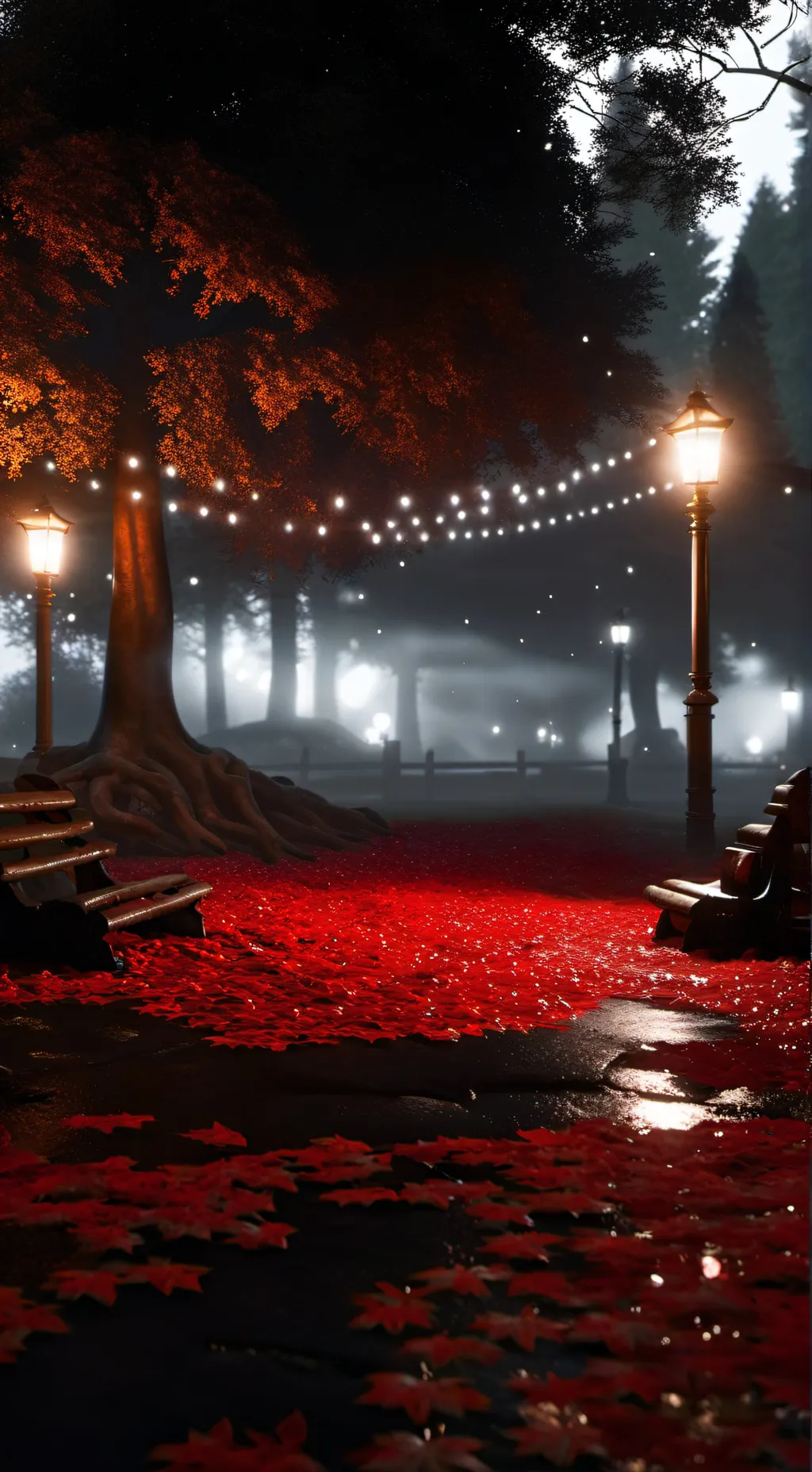 ai character: Resting zone background