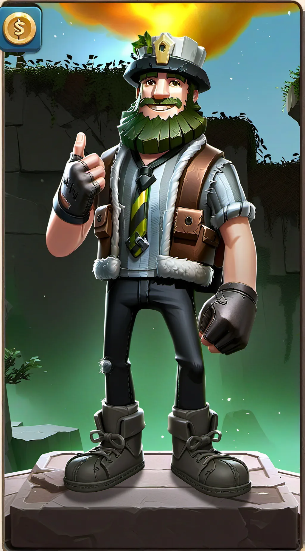 ai character: sprunki background