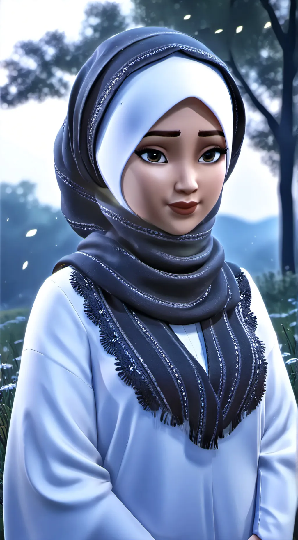 ai character: Naila background