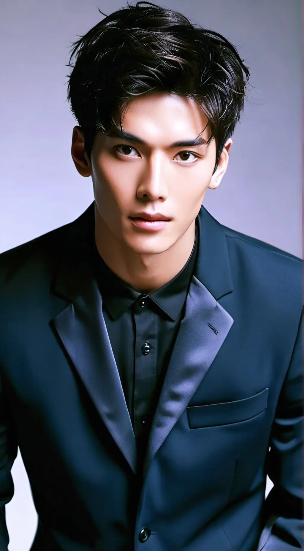 ai character: Jin-woo  background