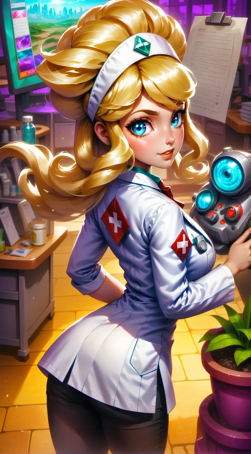 ai character: sierra background