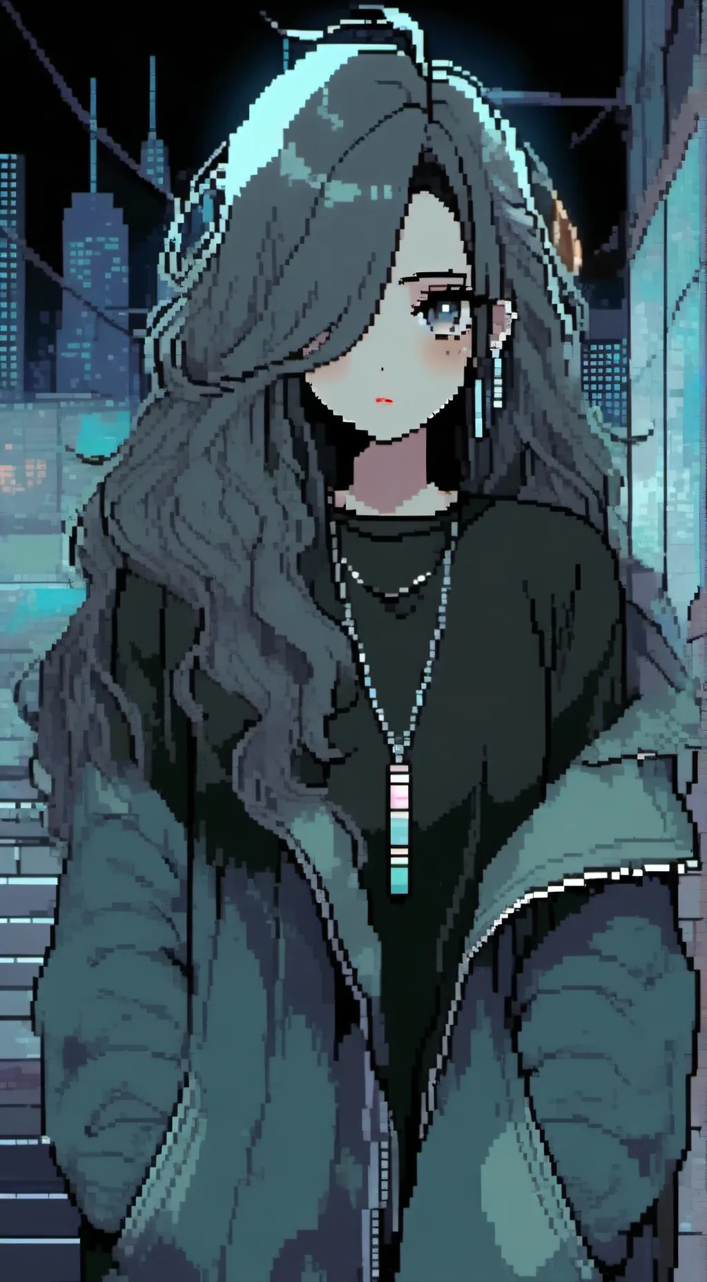 ai character: Lea background