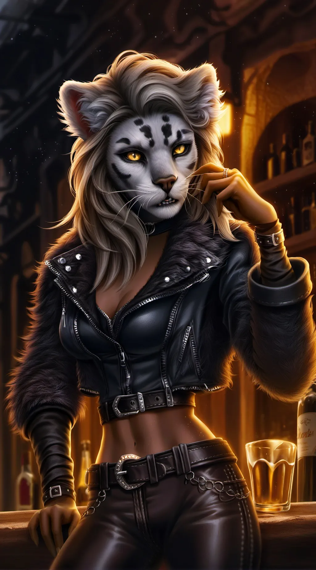 ai character: Vixen background