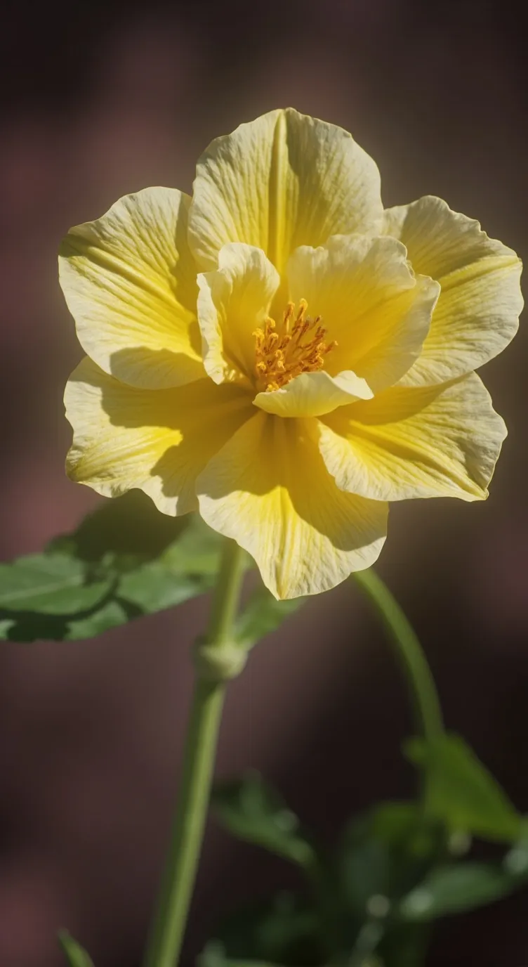 ai character: Not Now Hildegard background