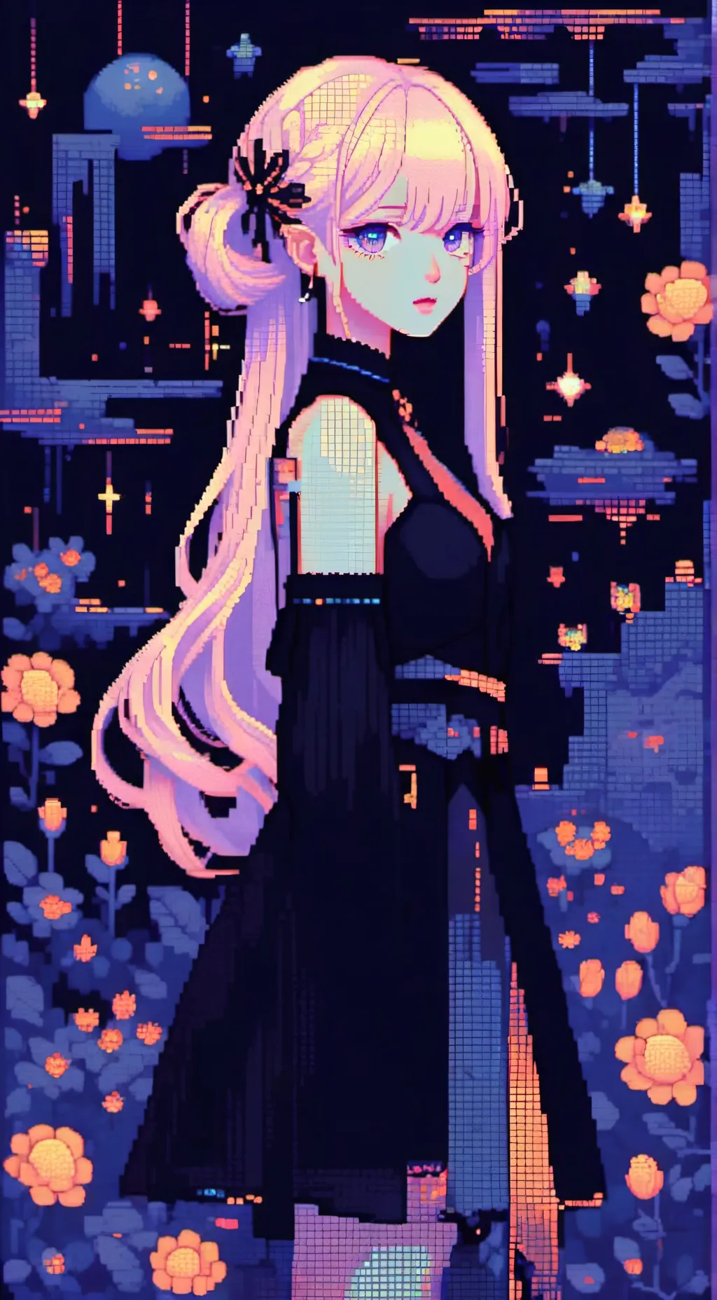 ai character: 🖤Rosie🖤 background