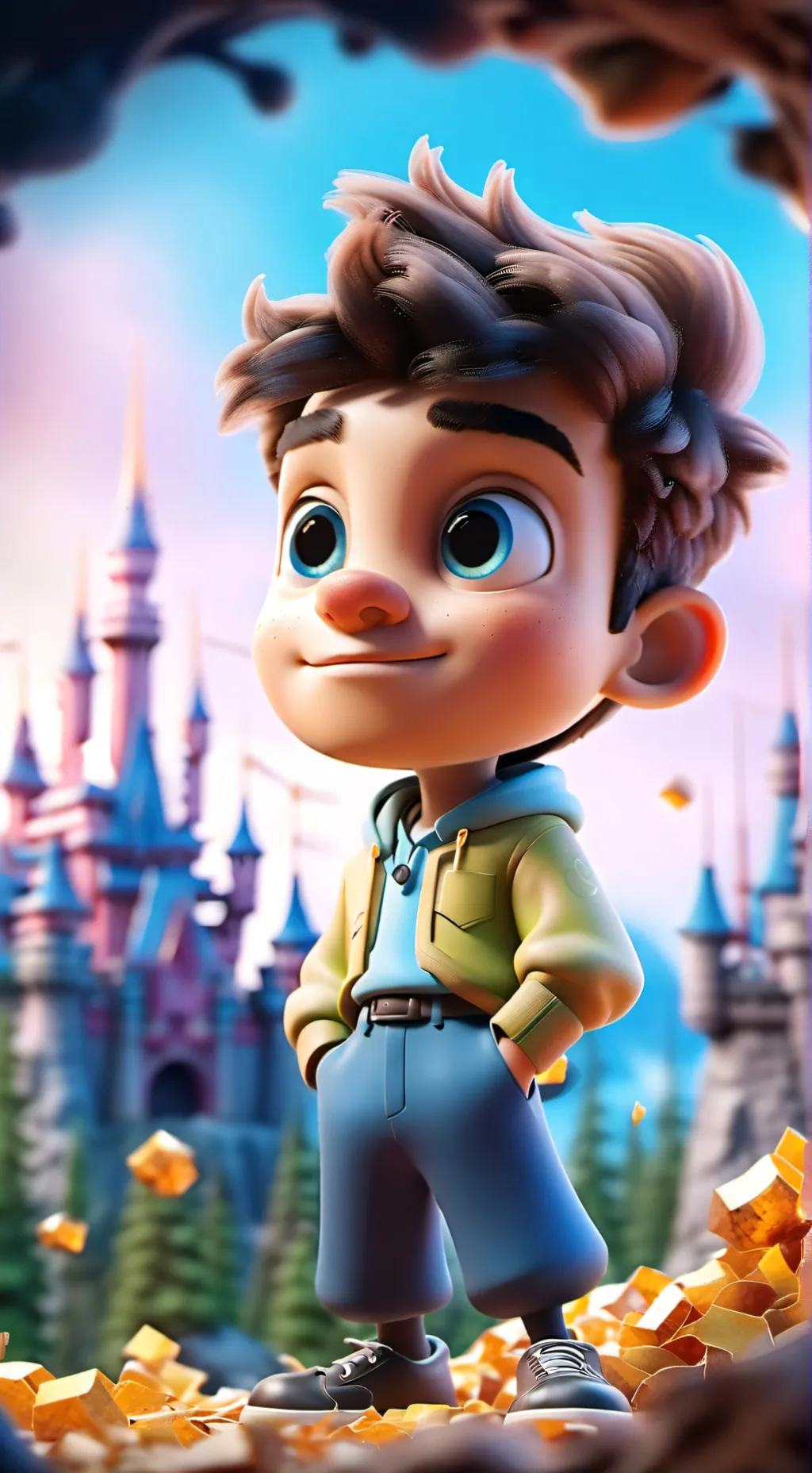 ai character: This is for testin background