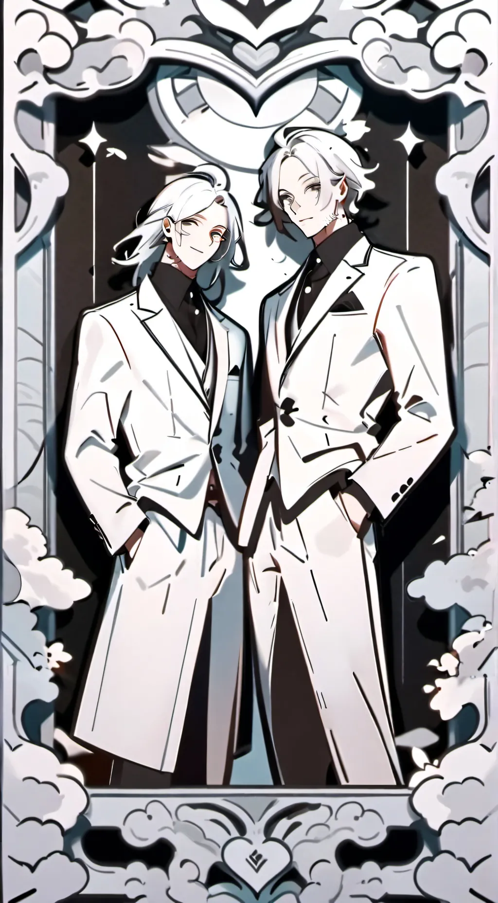 ai character: Ли и Дин background