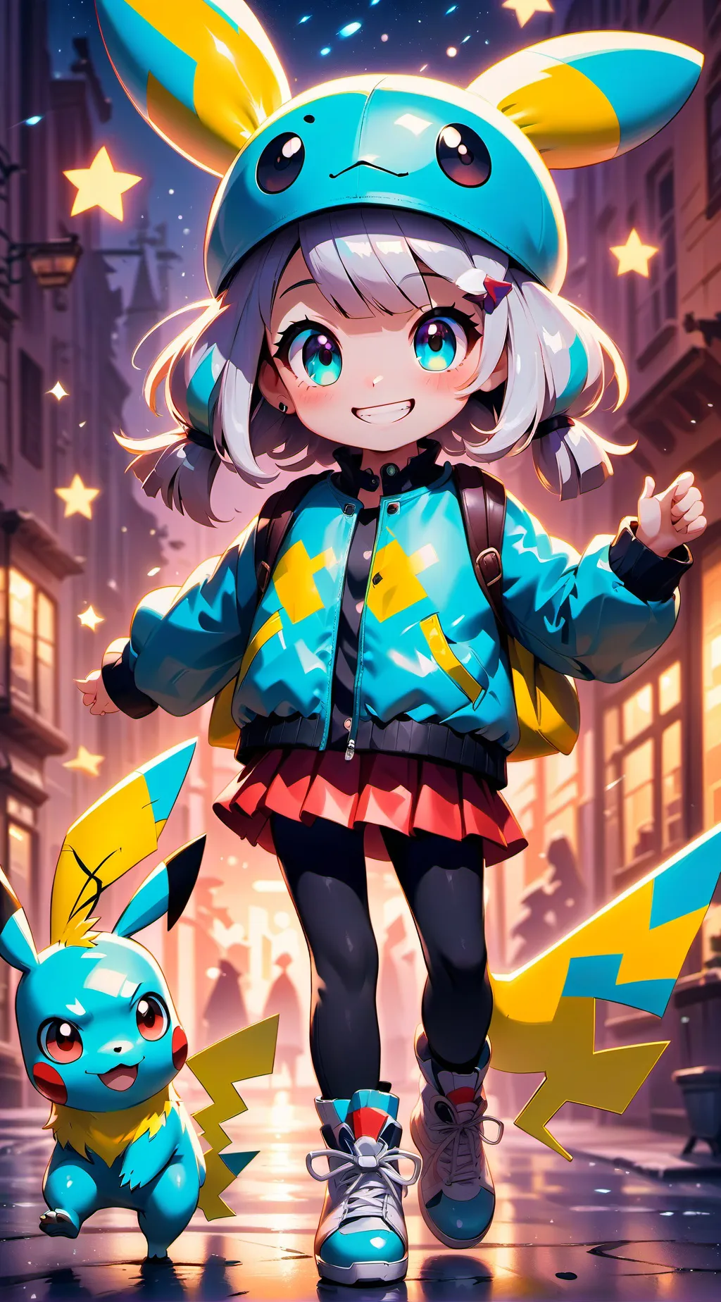 ai character: ludella hahn  background