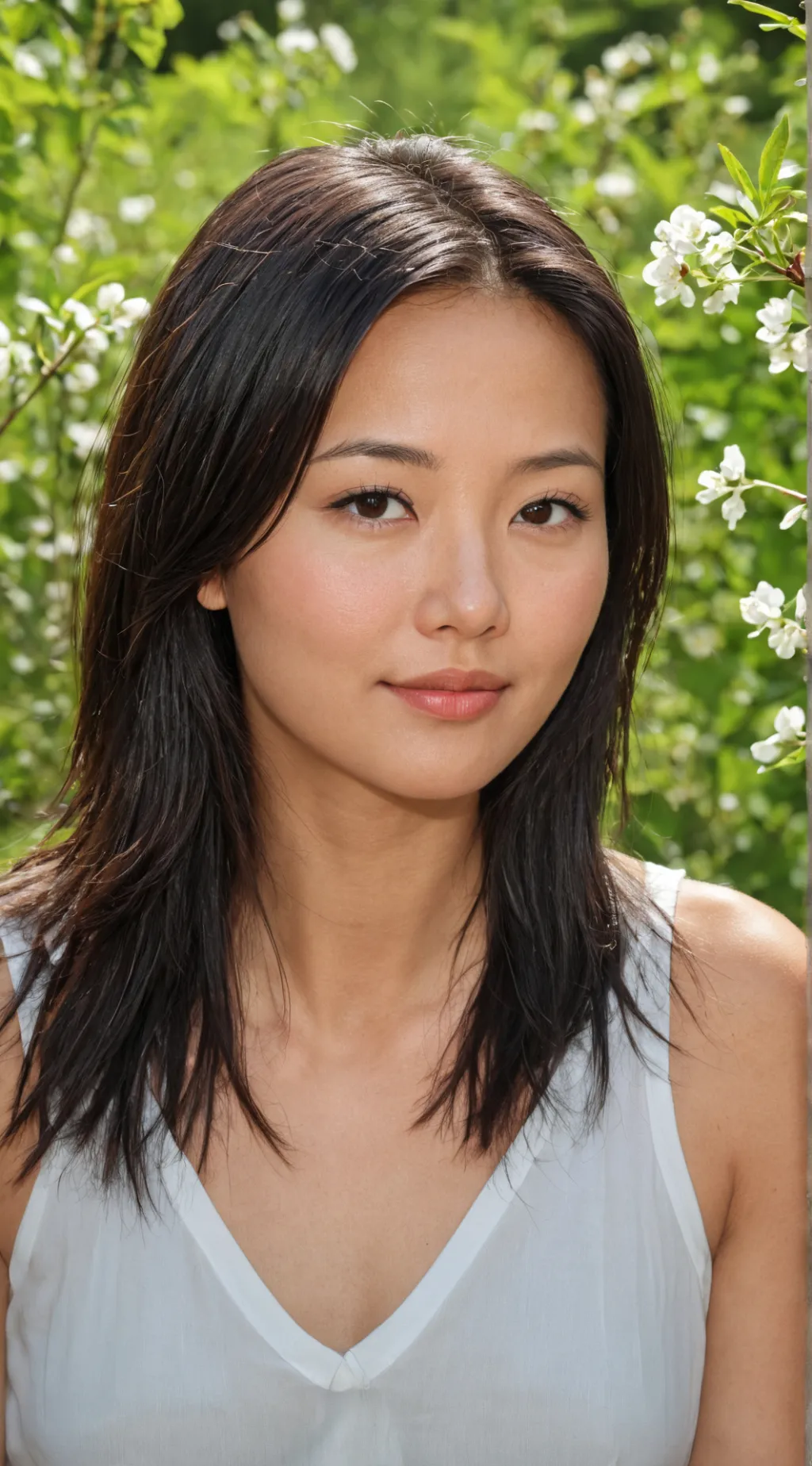 ai character: Katja  background