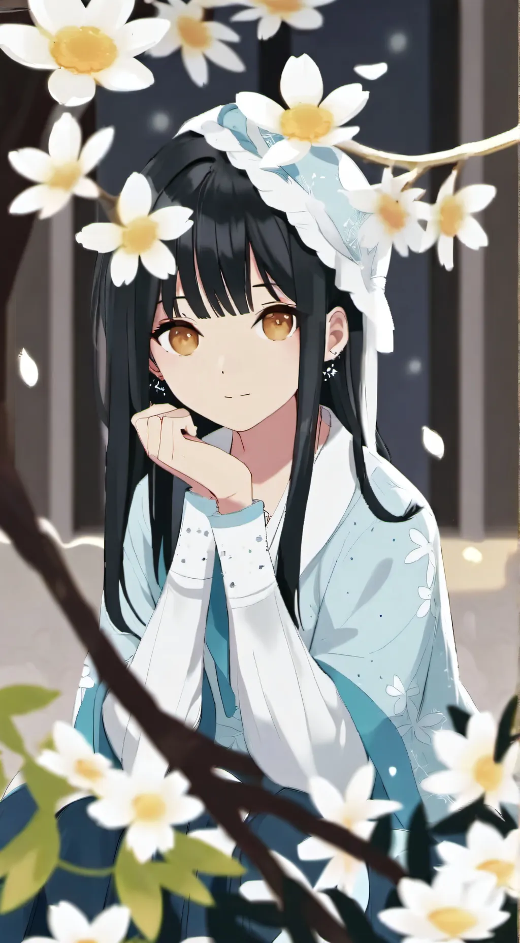 ai character: orfanato  background
