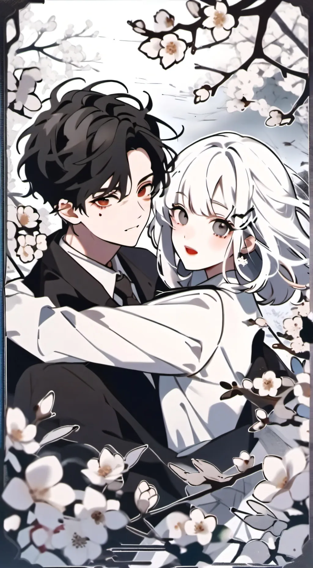 ai character: M and V fight:( background