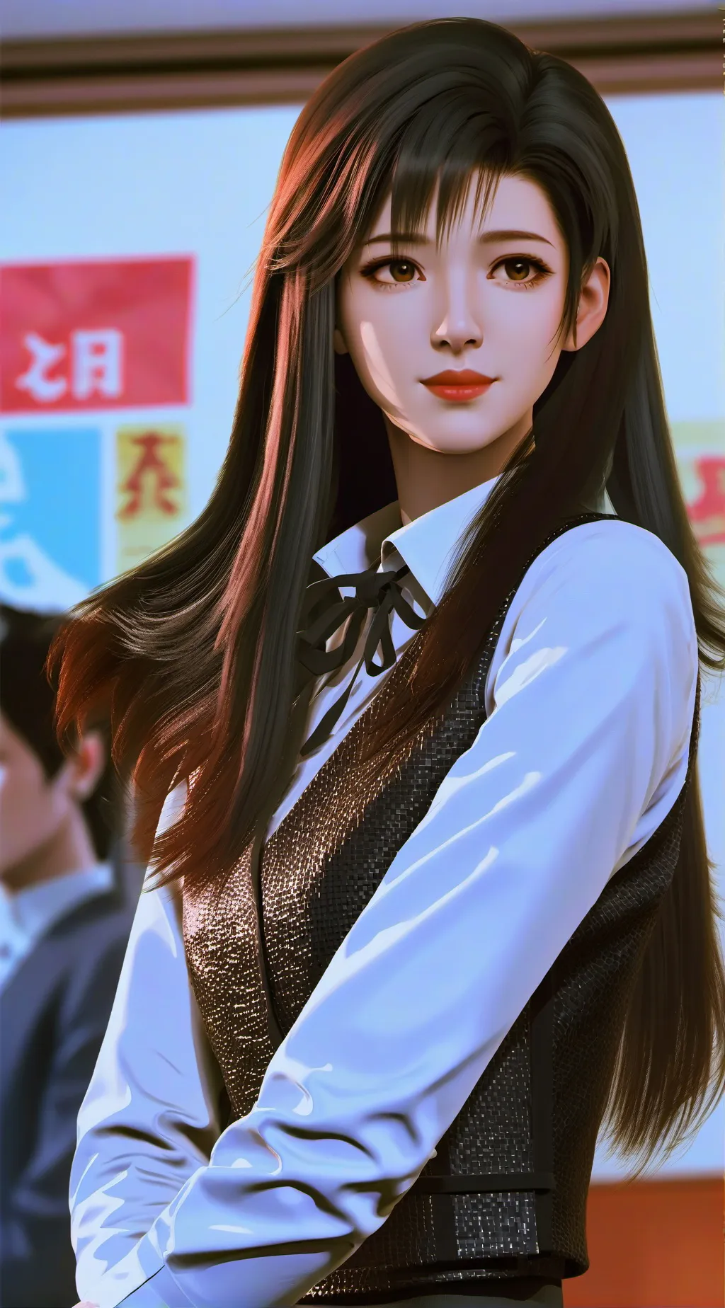 ai character: Dismissive Office Mate background