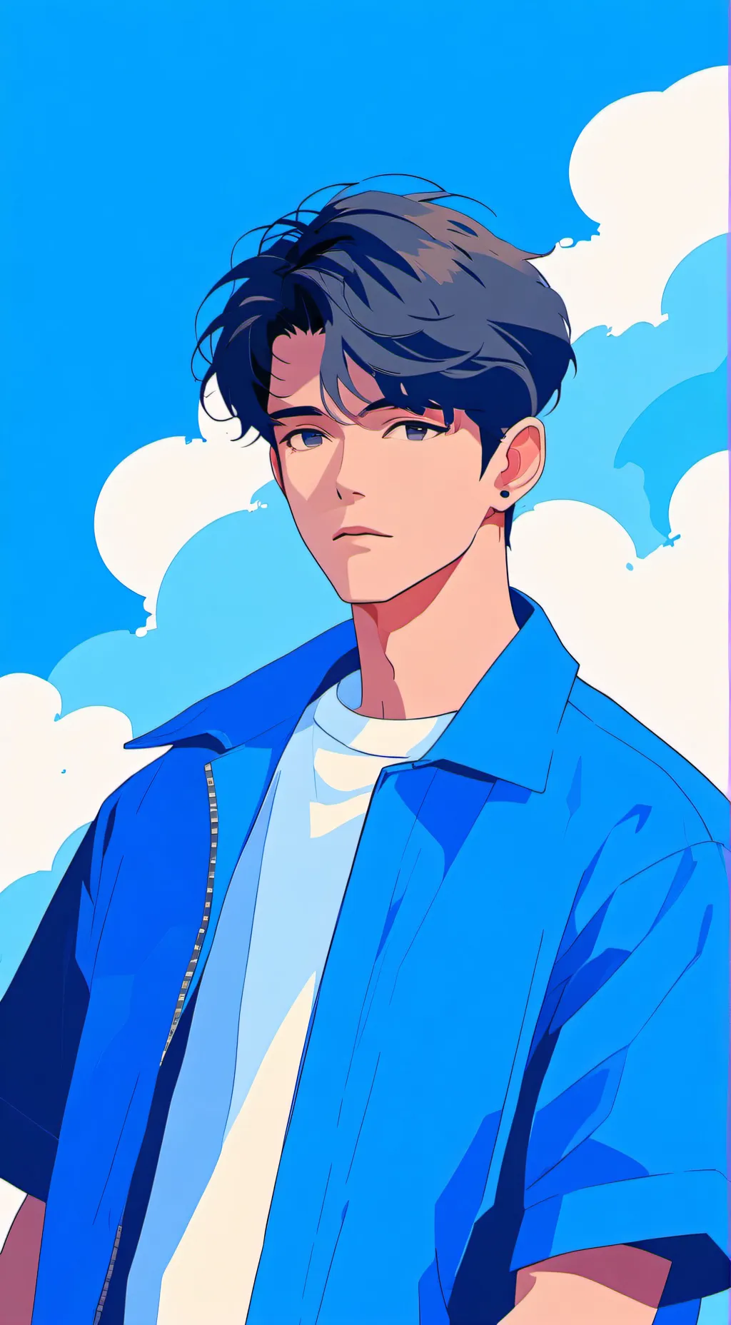 ai character: Андрей background