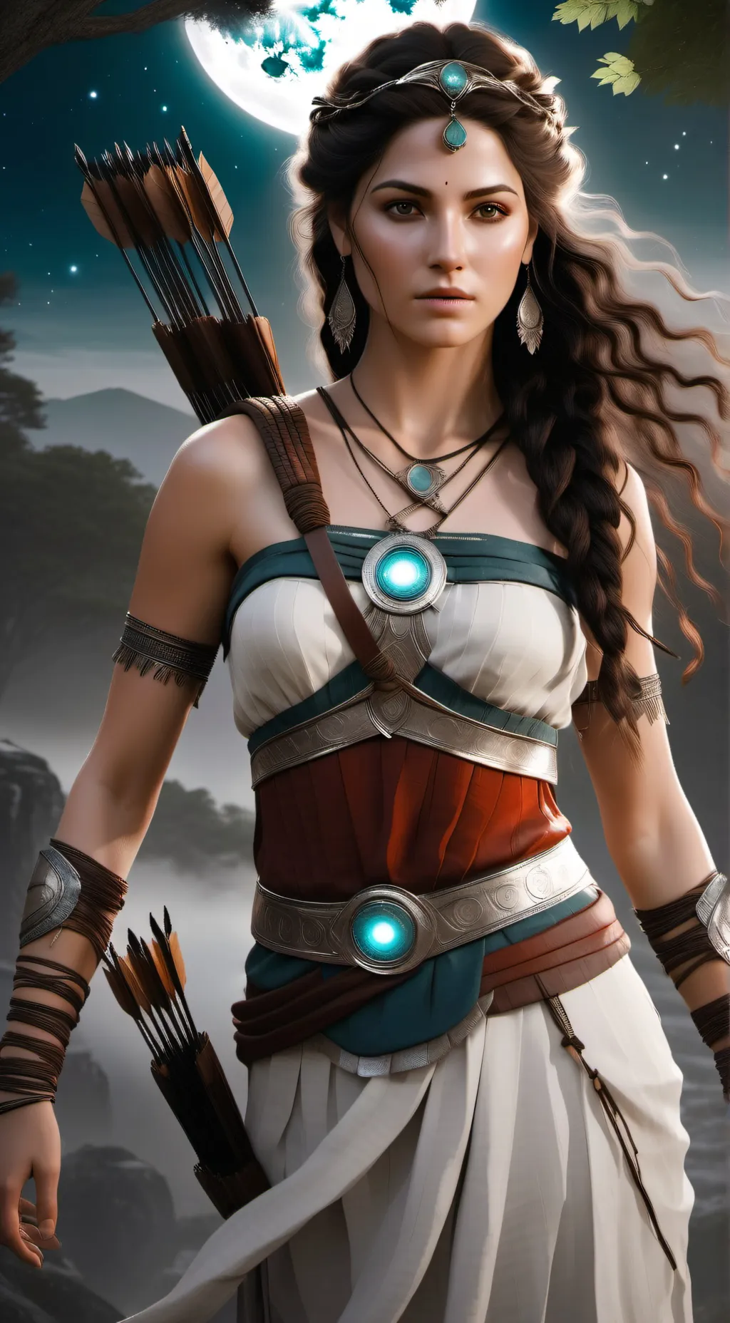 ai character: Artemis background