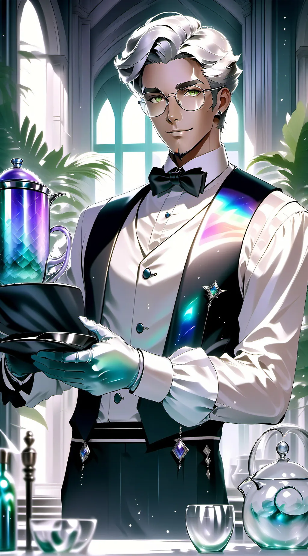 ai character: Adam background