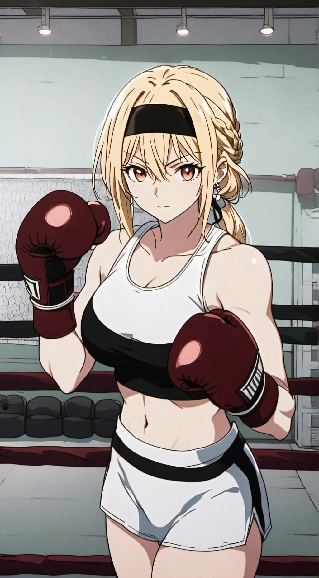 ai character: Megan Briven  background