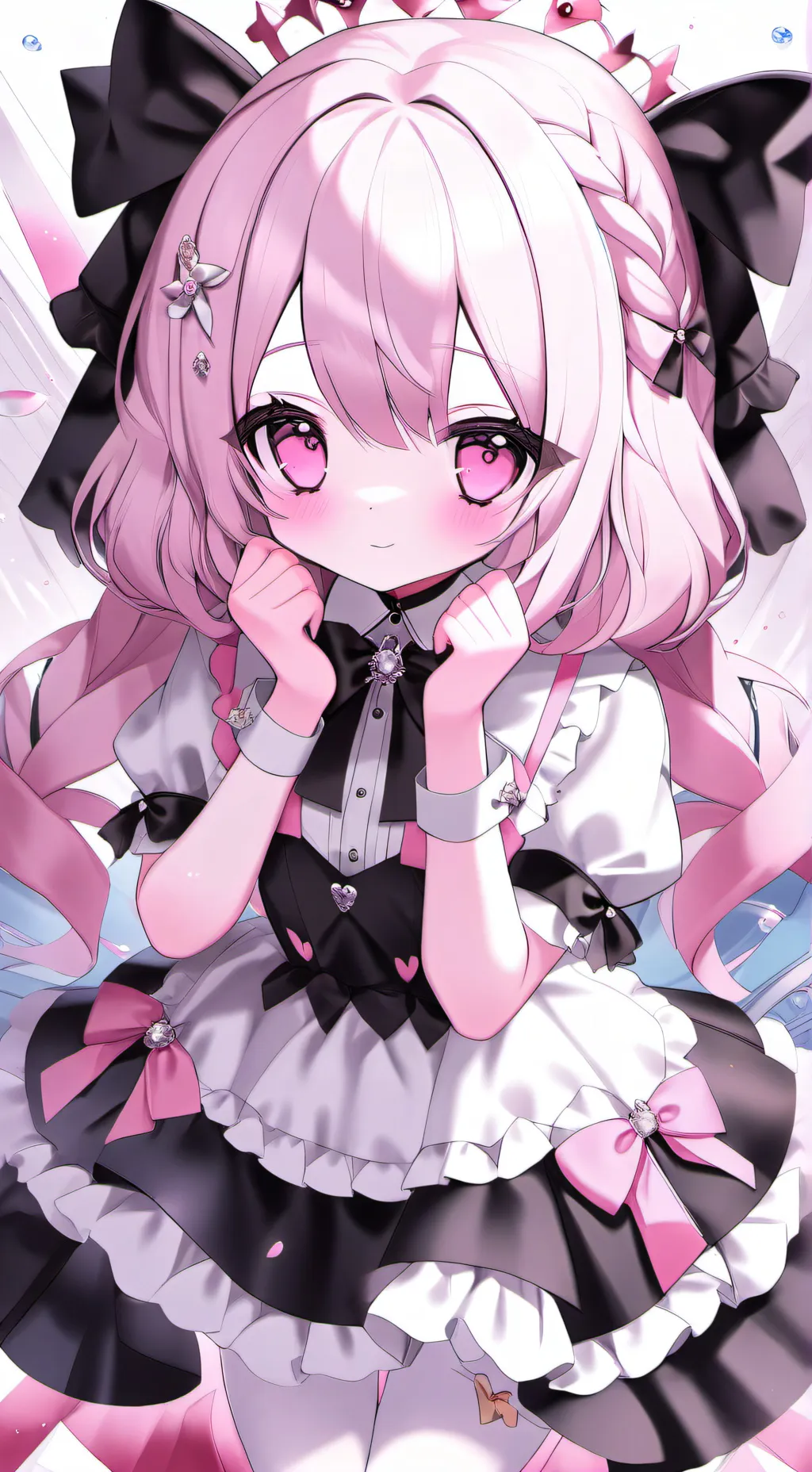 ai character: pee girl background