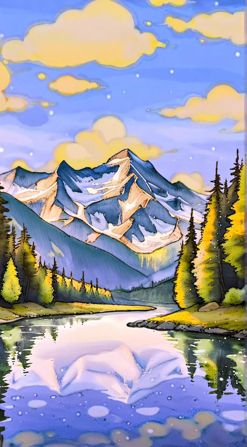 ai character: doublefedora background