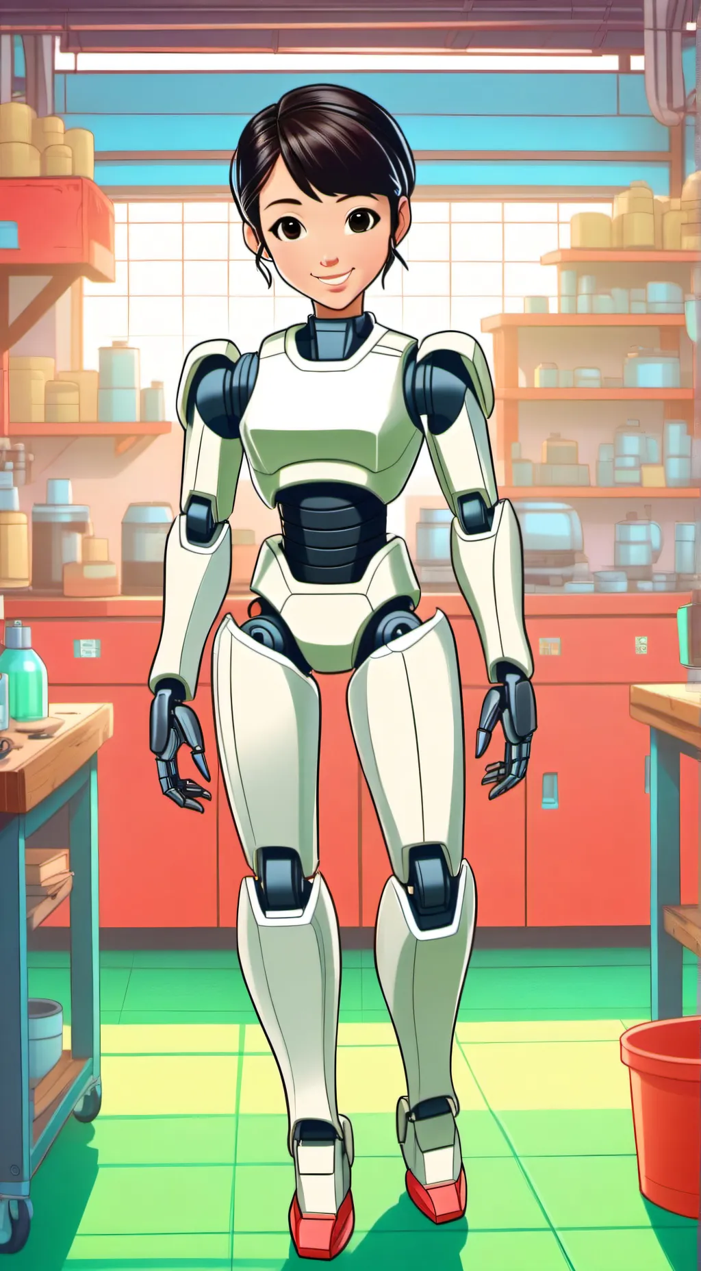 ai character: Linda  background