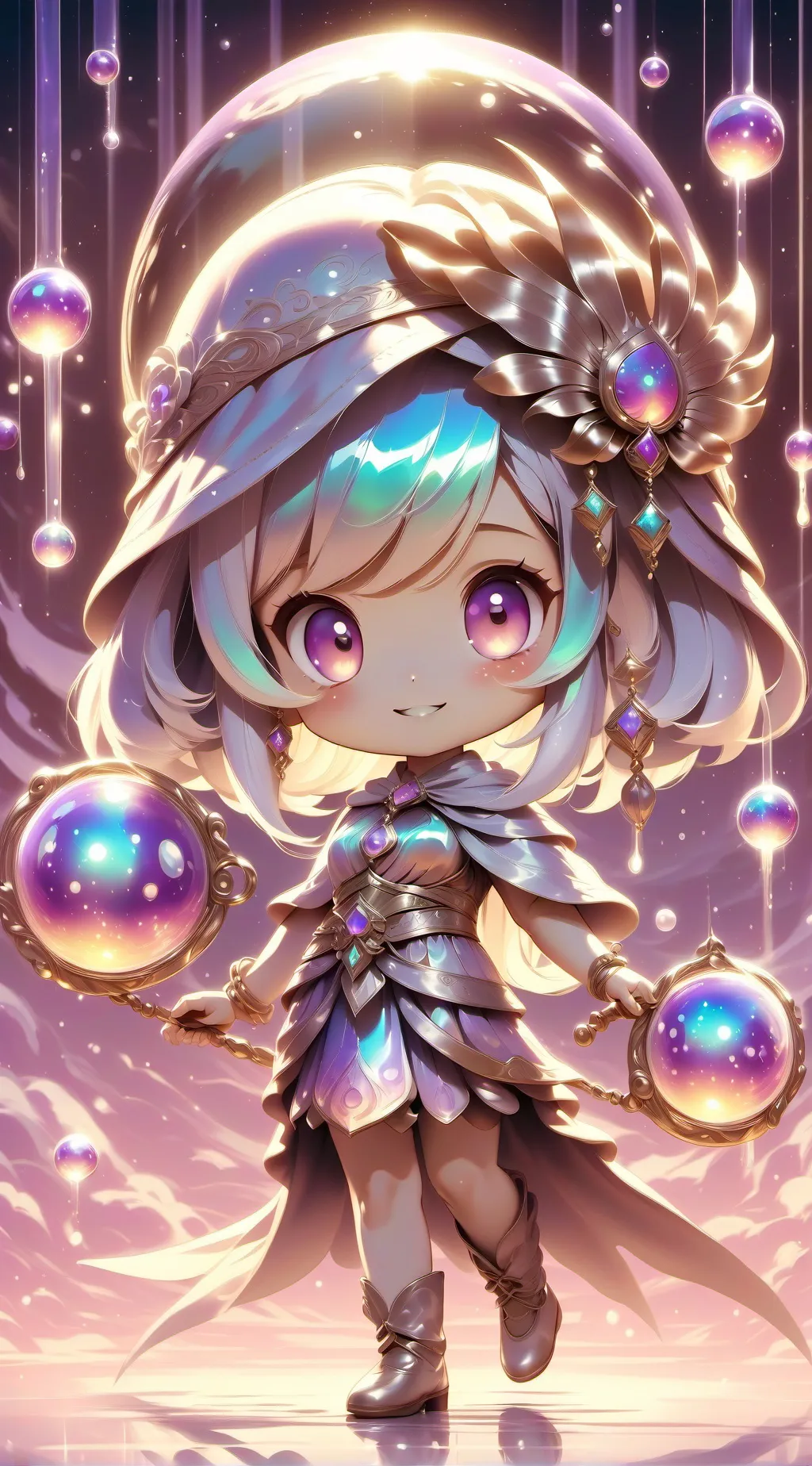 ai character: lily  background