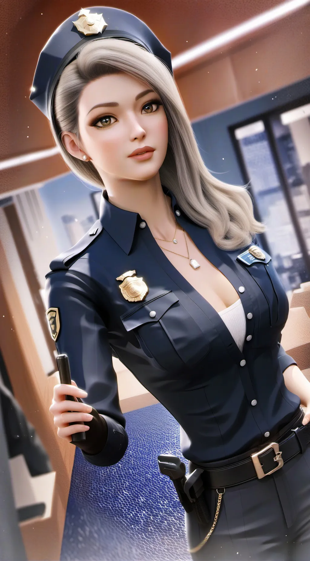 ai character: Regen background