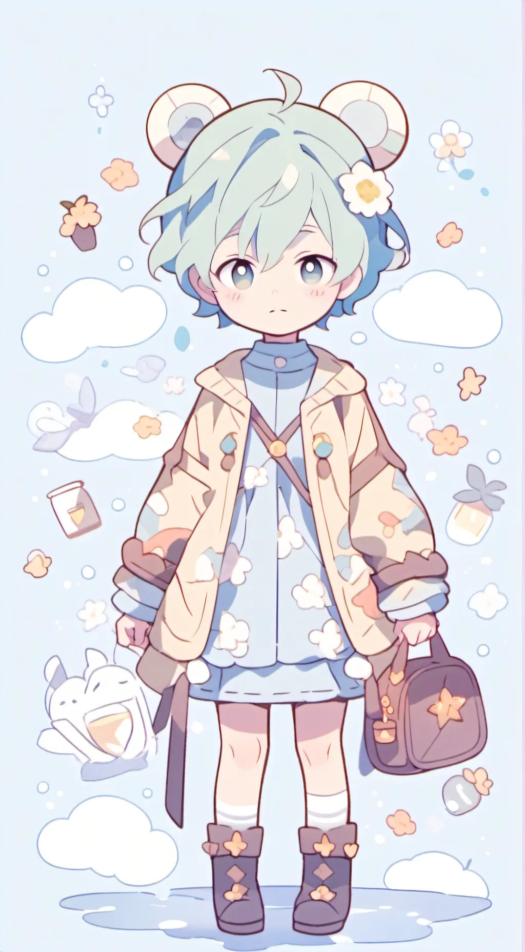 ai character: drill au fpe background