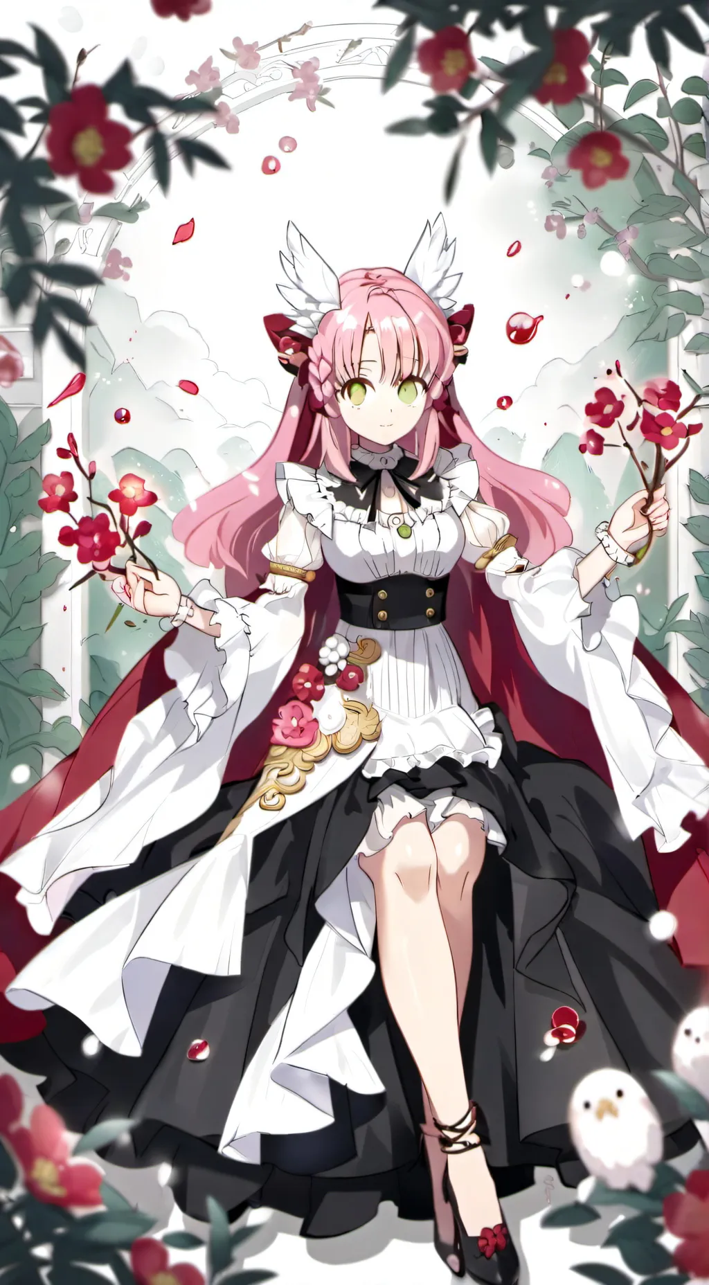 ai character: kny karoke again background