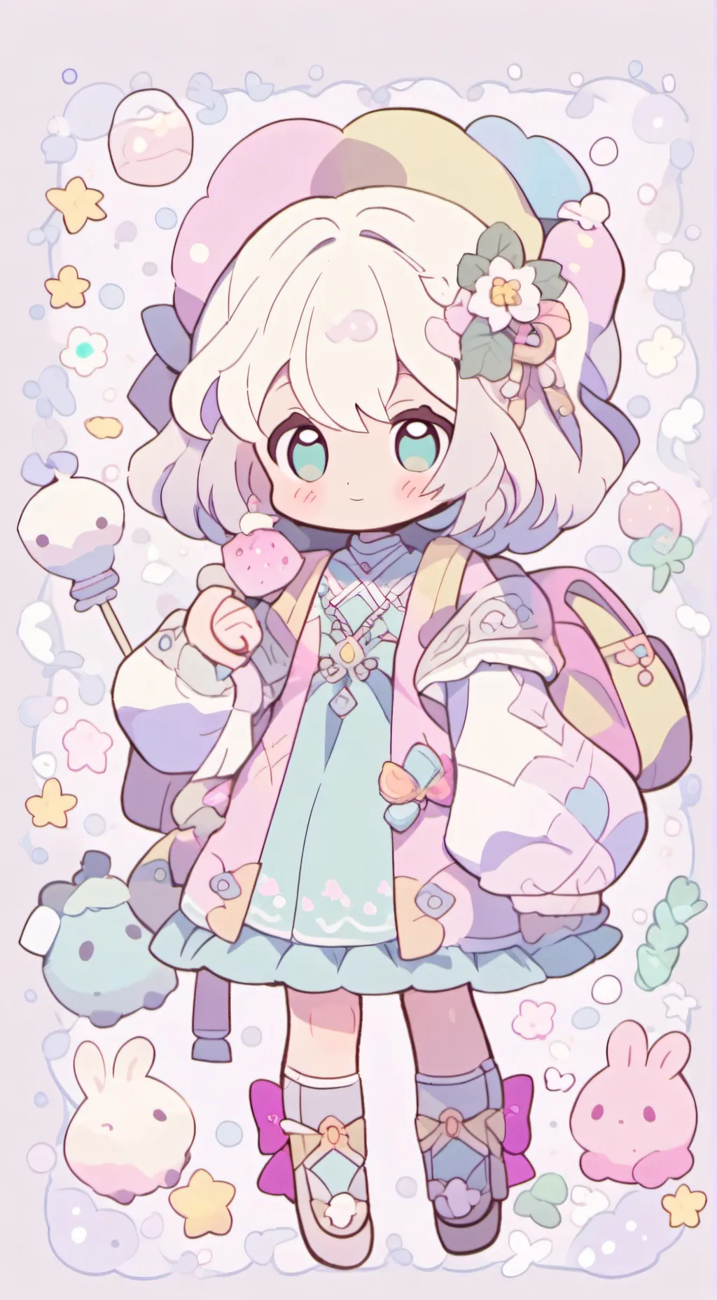 ai character: Moondrop x Y/N background