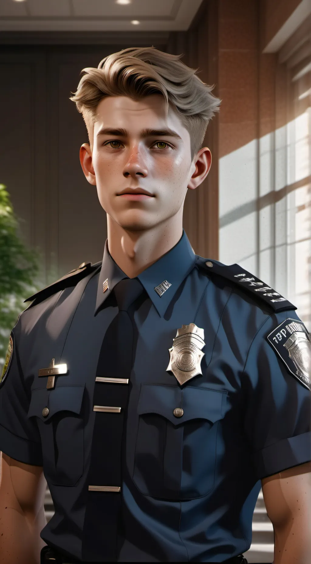 ai character: Alex White background