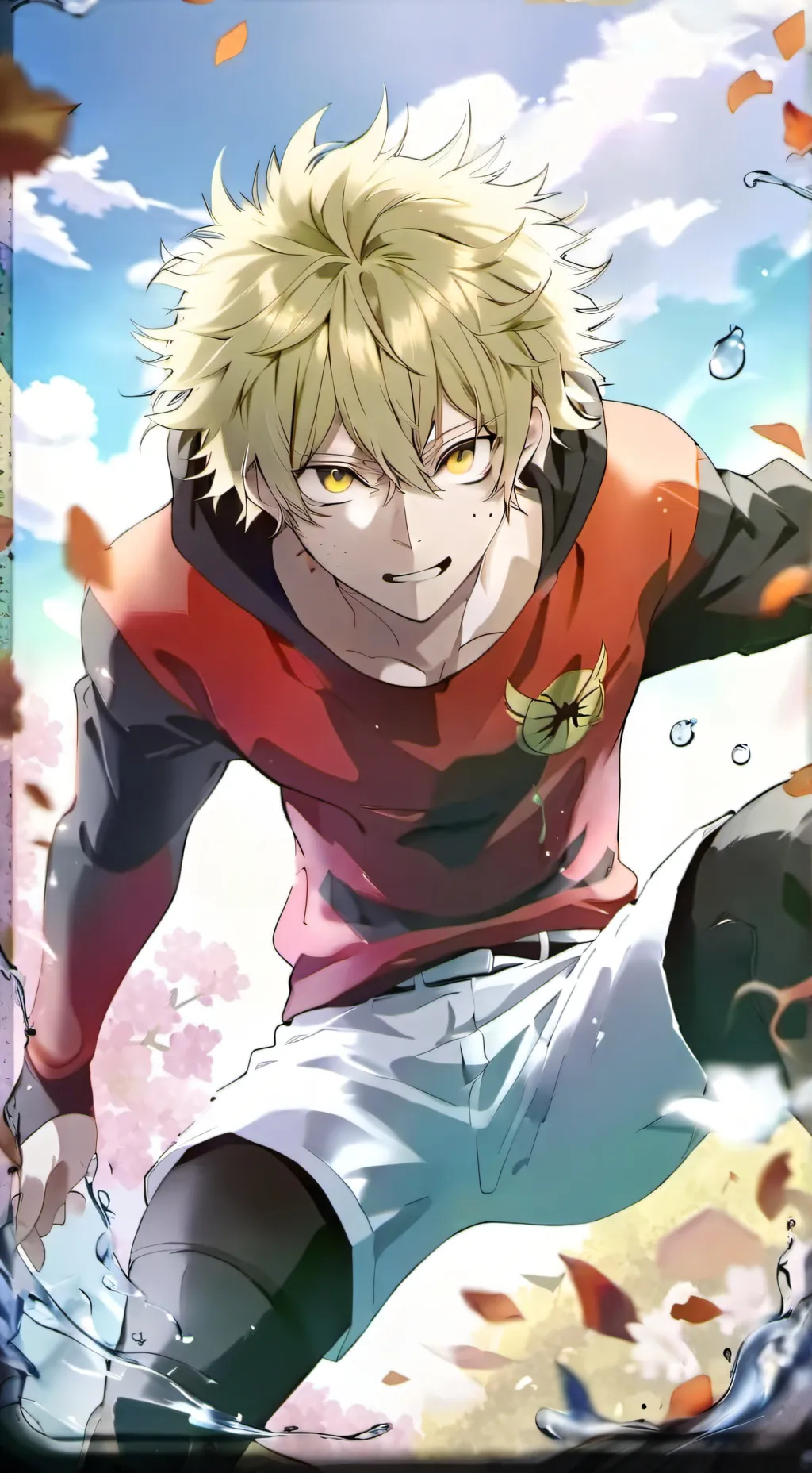 ai character: MHA X Your school♥ background