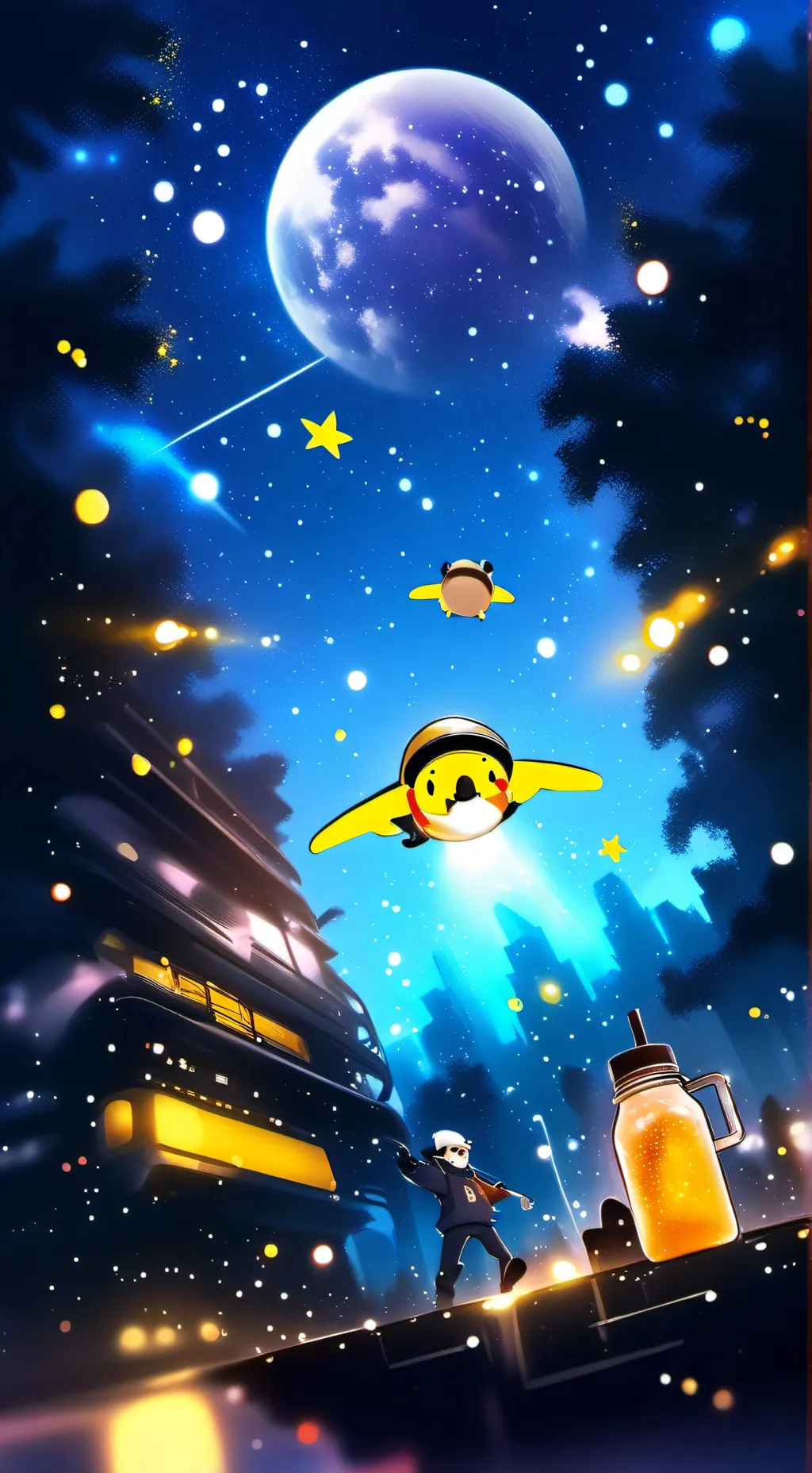 ai character: Kylie Harding  background