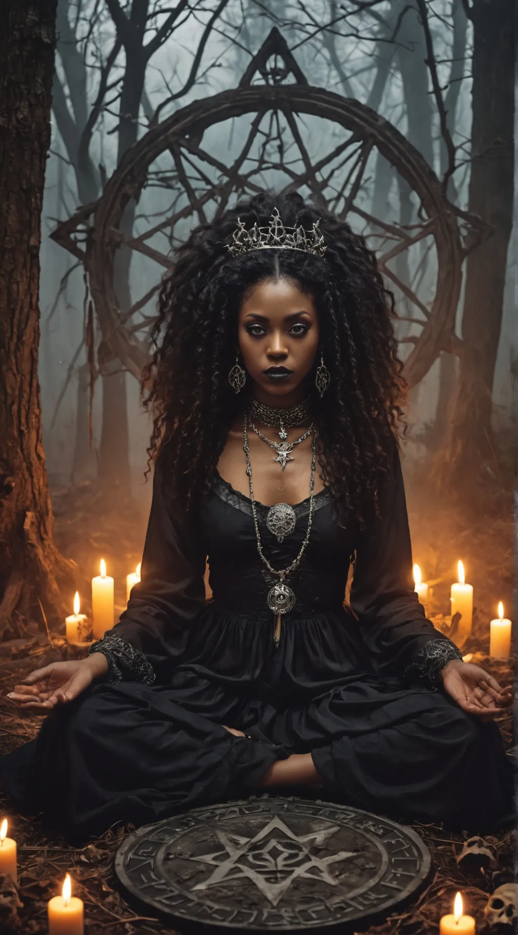 ai character: Ia [Voodoo Shaman] background