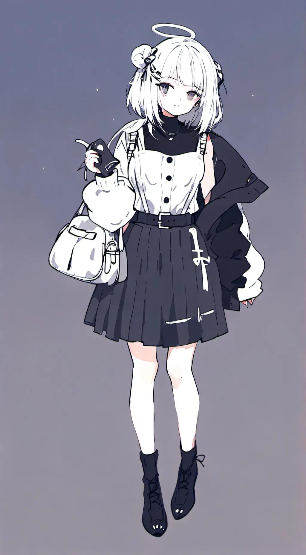 ai character: Moonrise background