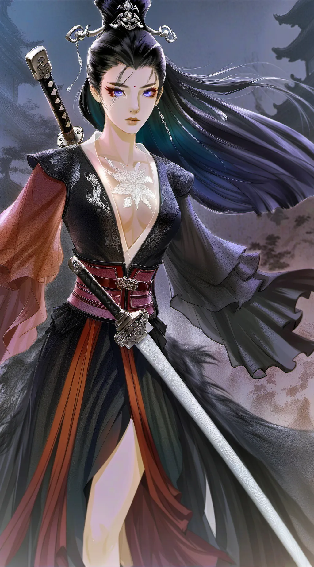 ai character: Elara background