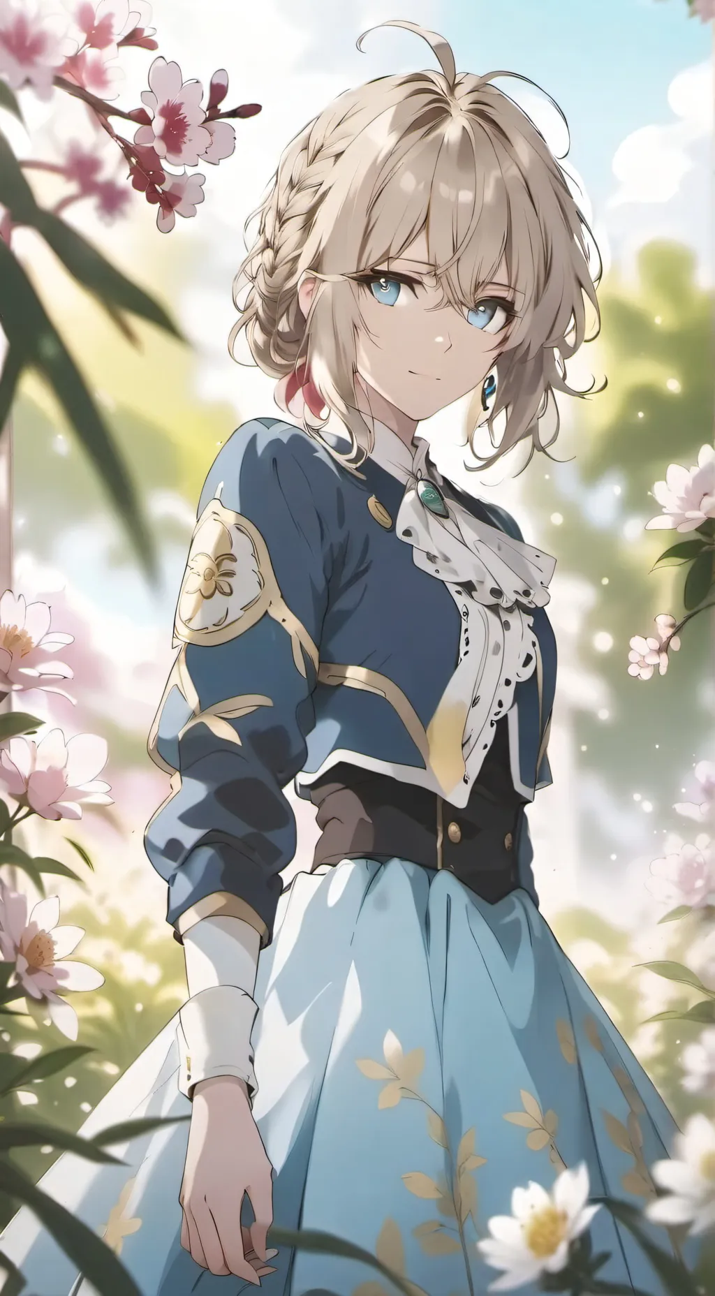 ai character: Emili  background