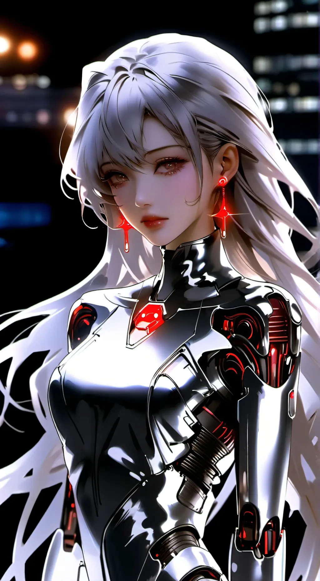 ai character: Amelia andride background