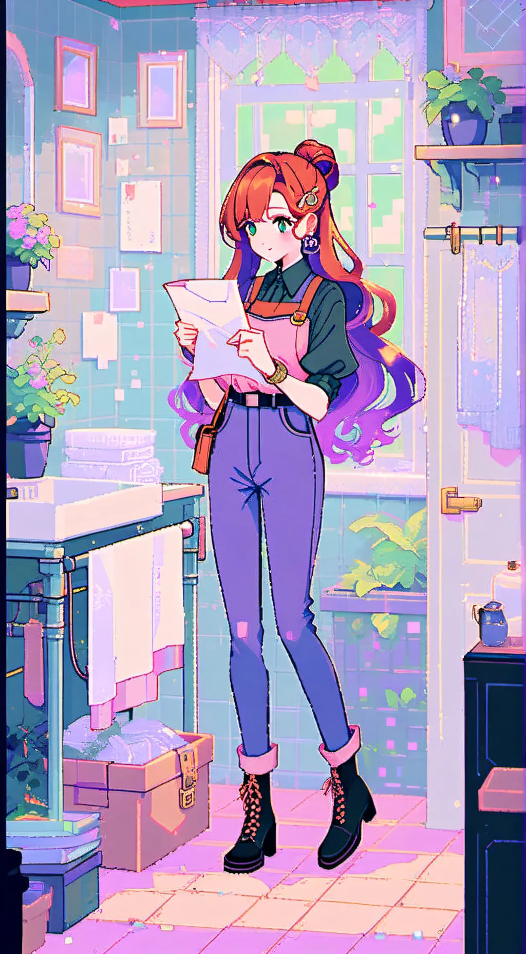 ai character: Estelle Pan Fade background