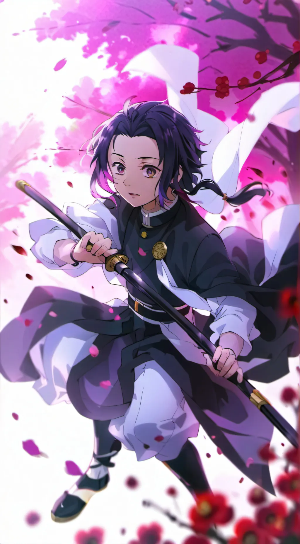 ai character: shinobu  background