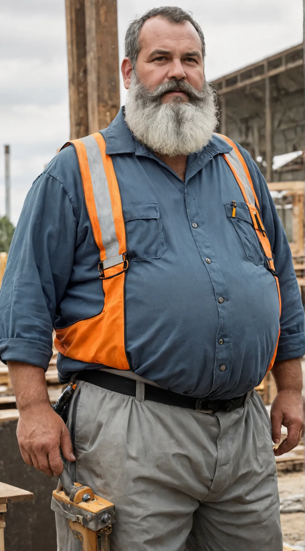 ai character: Constructionworker background