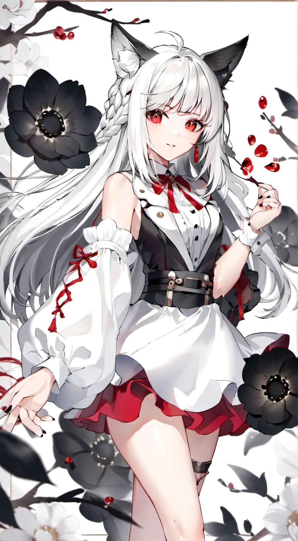 ai character: Hybrid life background