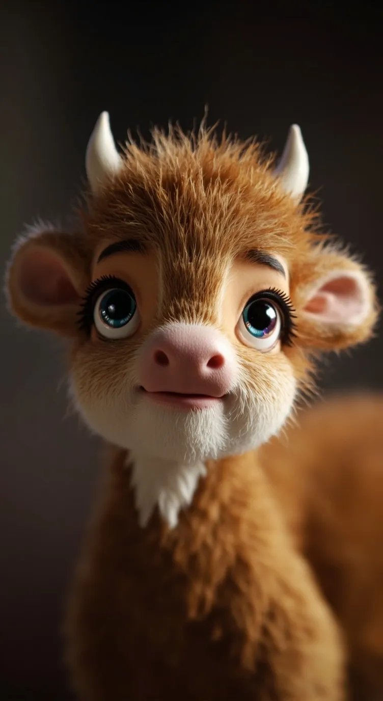ai character: Little heifer background