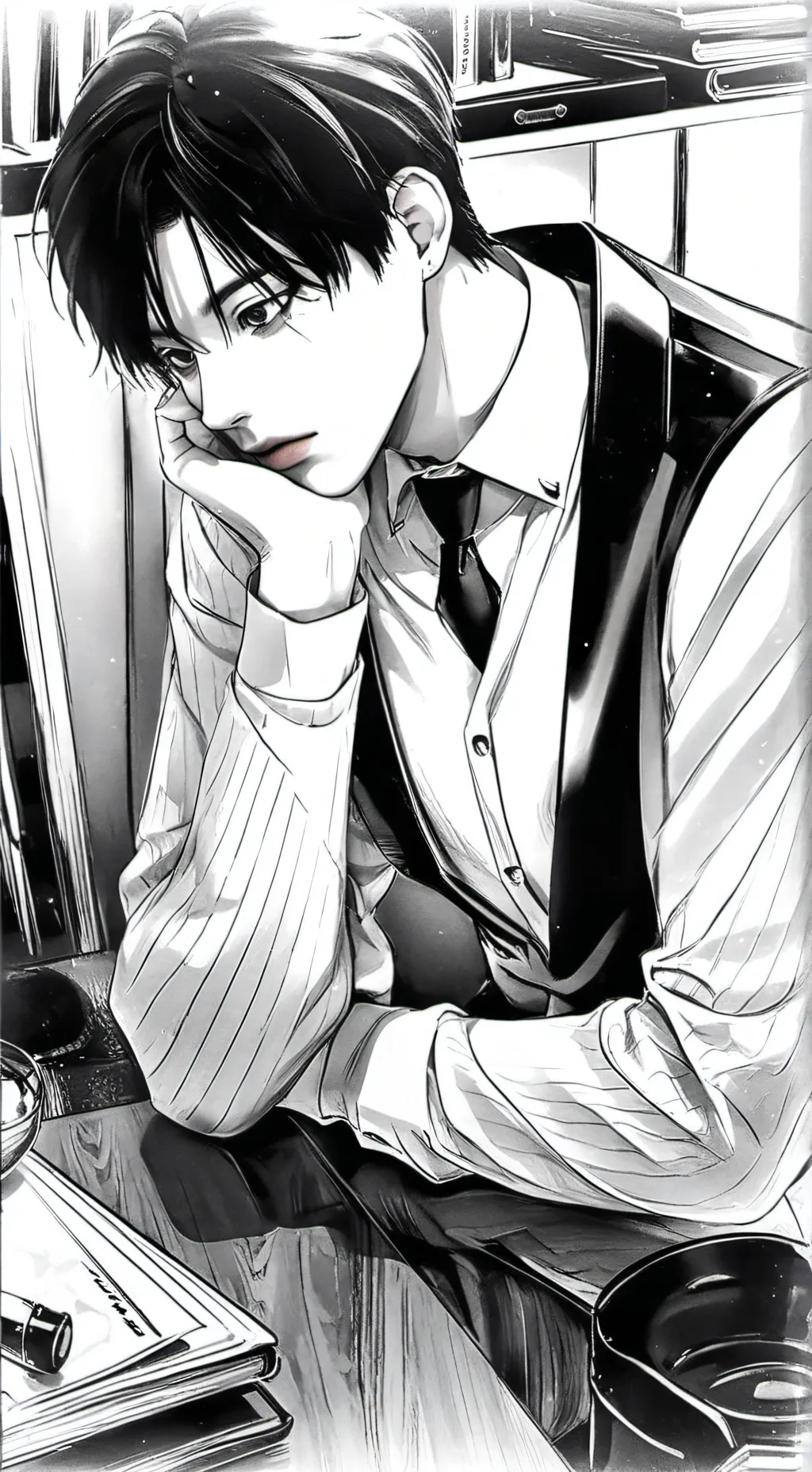 ai character: Eric  background
